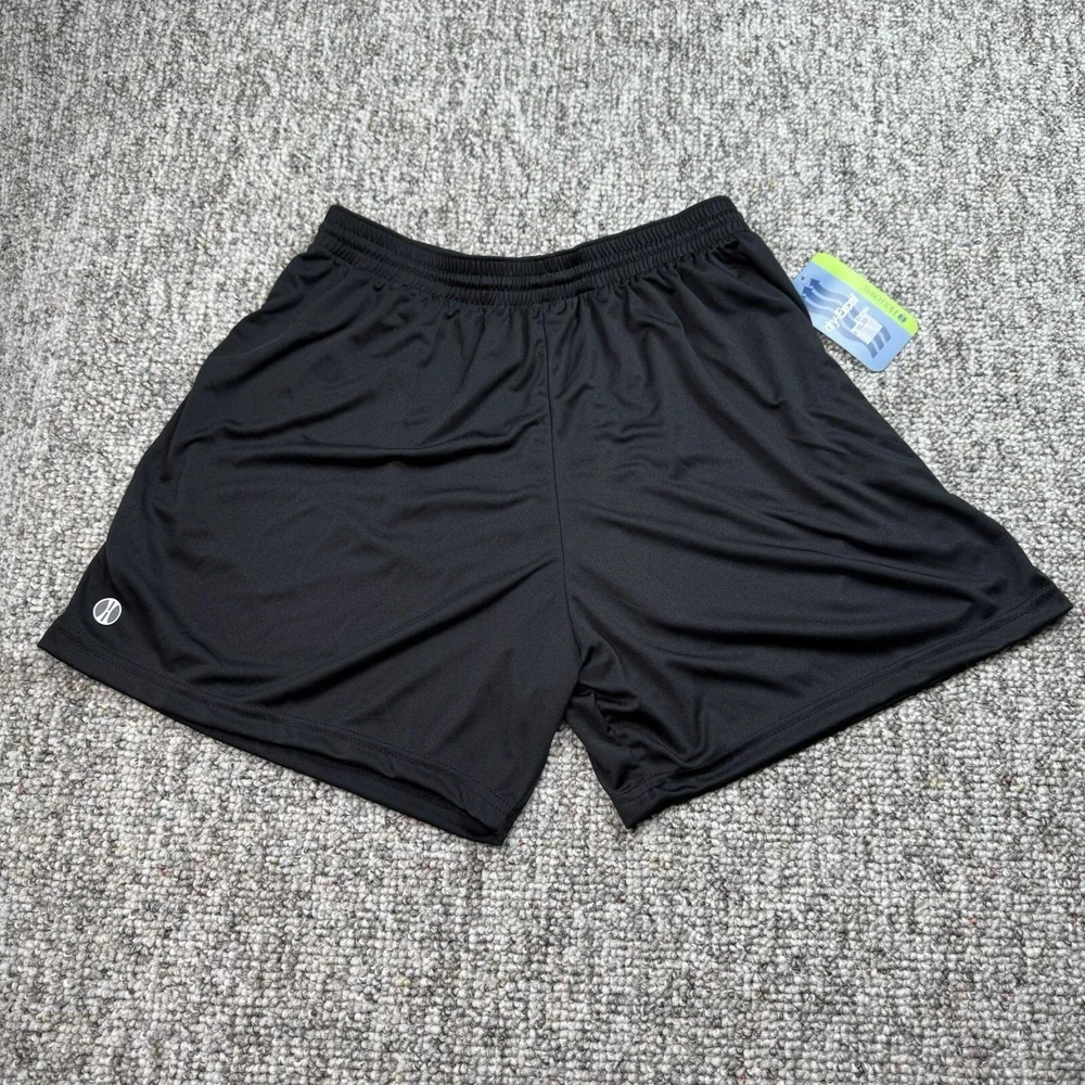 Holloway Shorts Ladies Large Dry Excel Activewear Polyester Black NWT